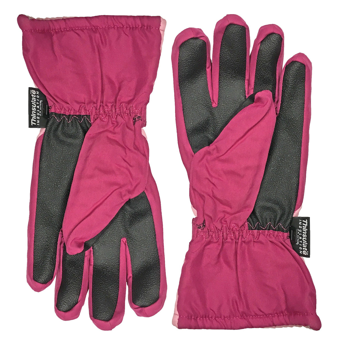 Kids 3M Thinsulate Lined Waterproof Thermal Ski Gloves