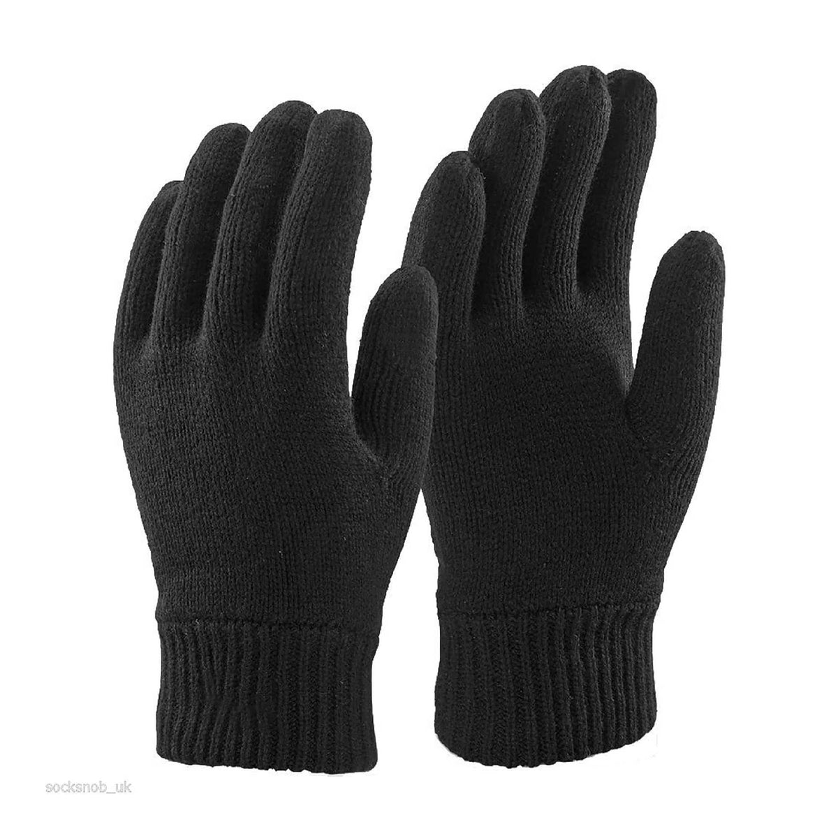 Thinsulate Men’s Black Thermal Winter Gloves