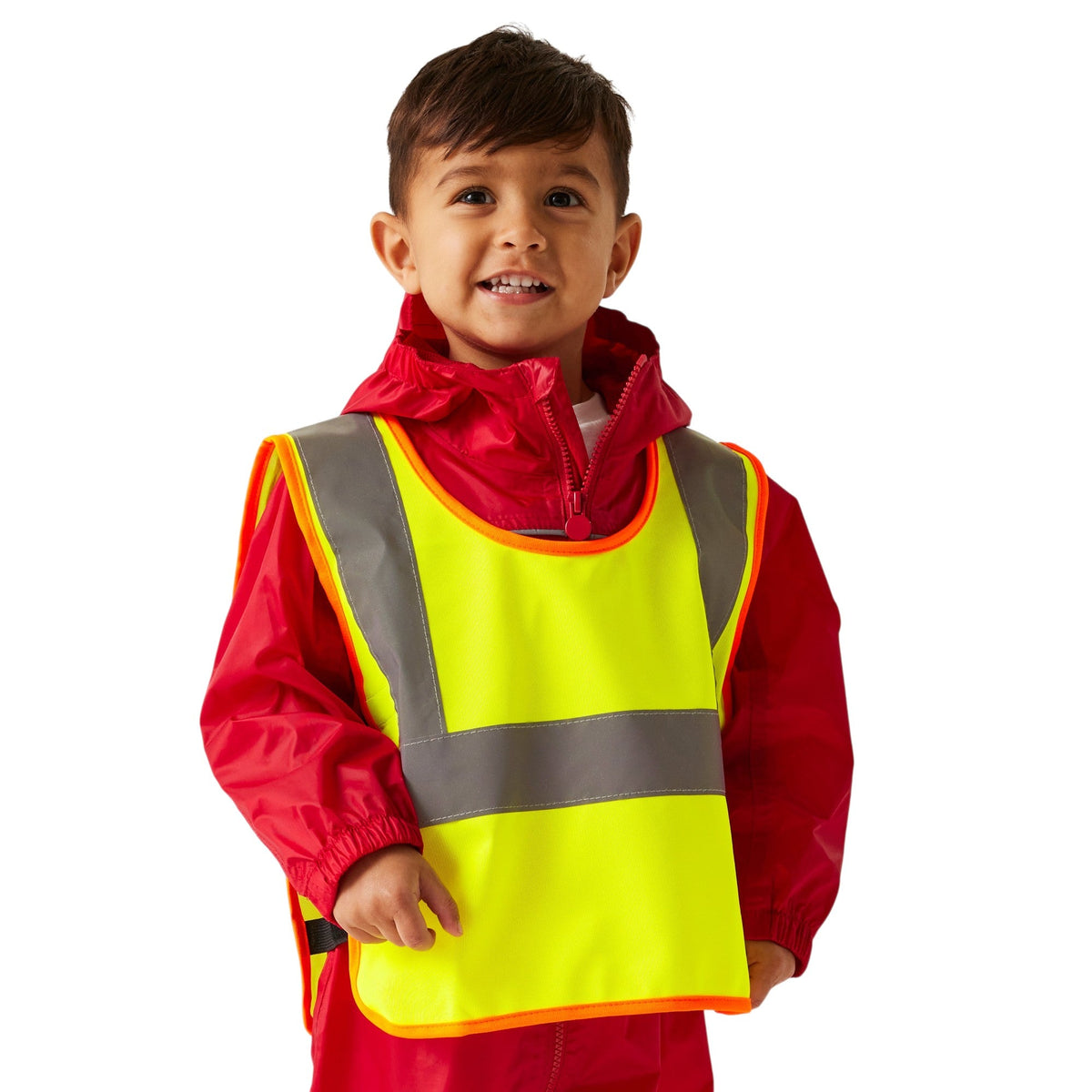 Unisex Kids Regatta Hi-Vis Pro Junior Tabard - Fluorescent Yellow