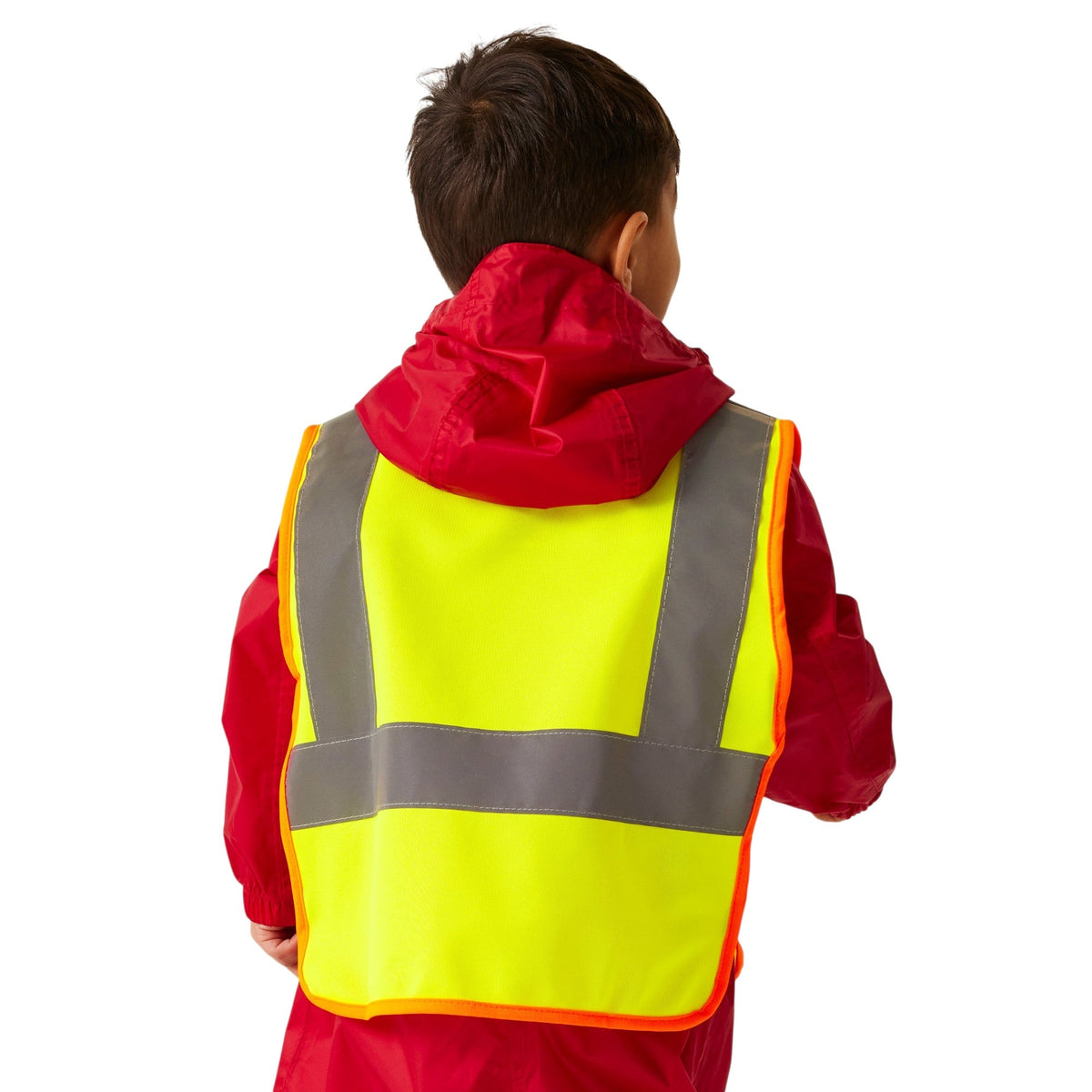 Unisex Kids Regatta Hi-Vis Pro Junior Tabard - Fluorescent Yellow