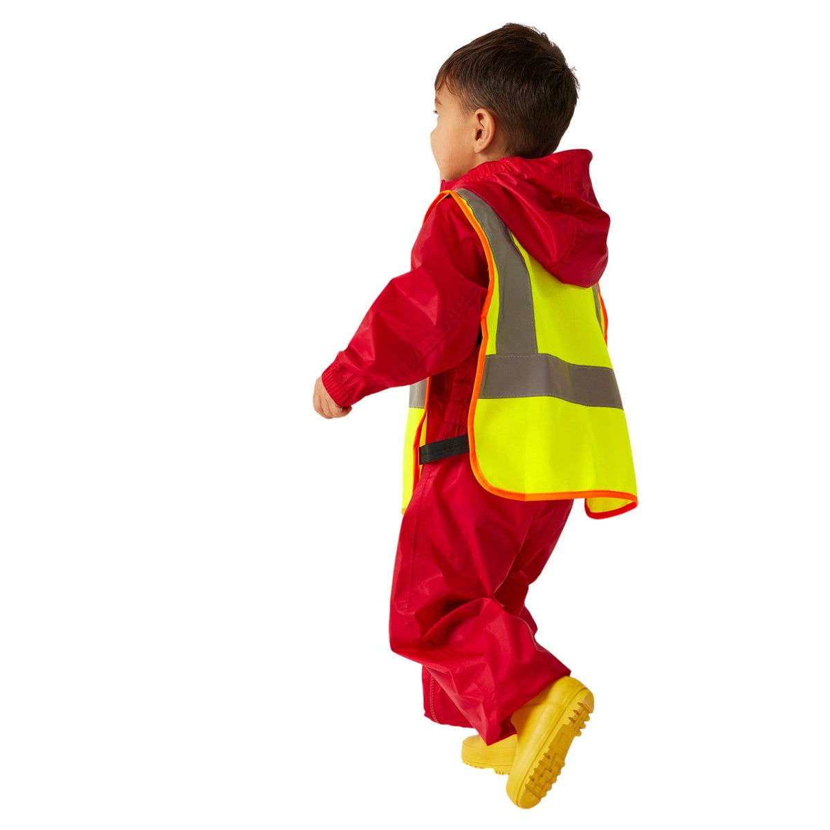 Unisex Kids Regatta Hi-Vis Pro Junior Tabard - Fluorescent Yellow